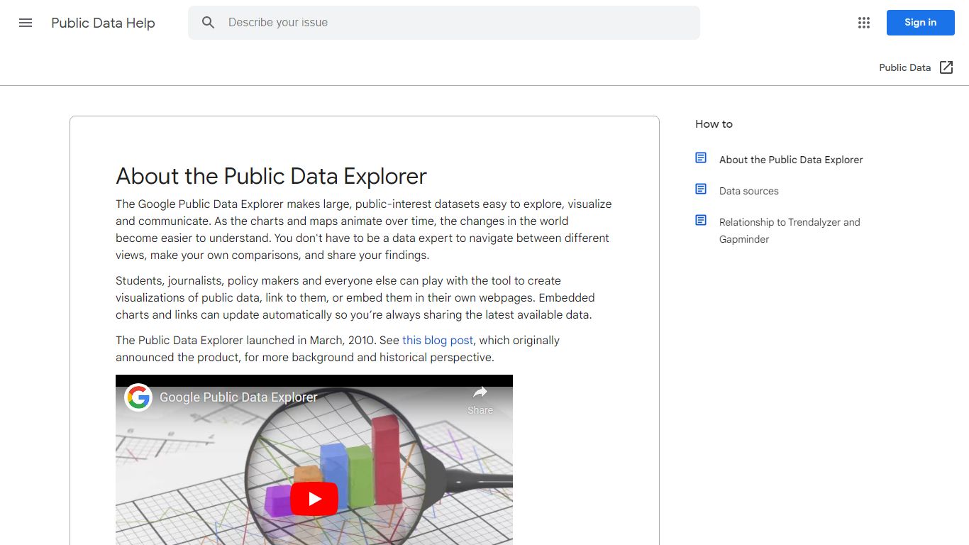 About the Public Data Explorer - Public Data Help - Google